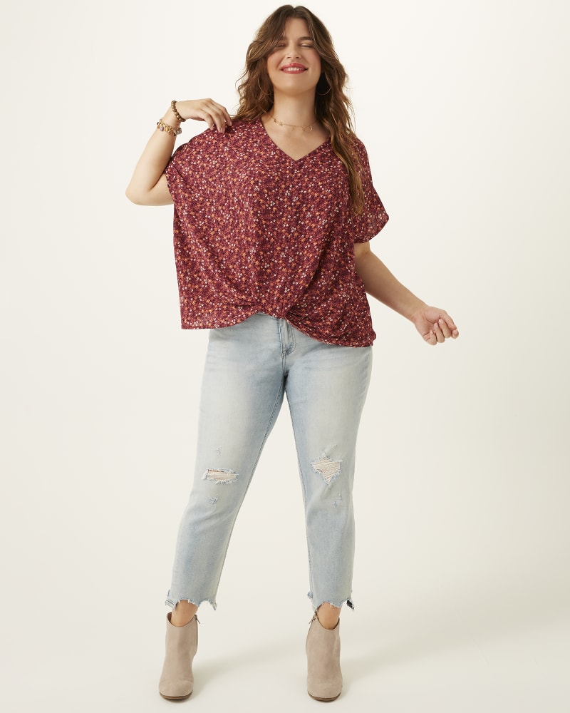 Plus size model with rectangle body shape wearing  by Cameo | Dia&Co | dia_product_style_image_id:164210